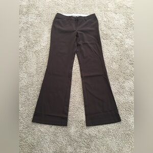 Brown Flared Dress Pants